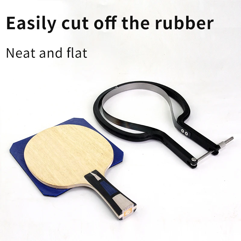 Straight and horizontal universal table tennis racket adhesive leather artifact cutting and manual cutting knife holder blade table tennis equipment