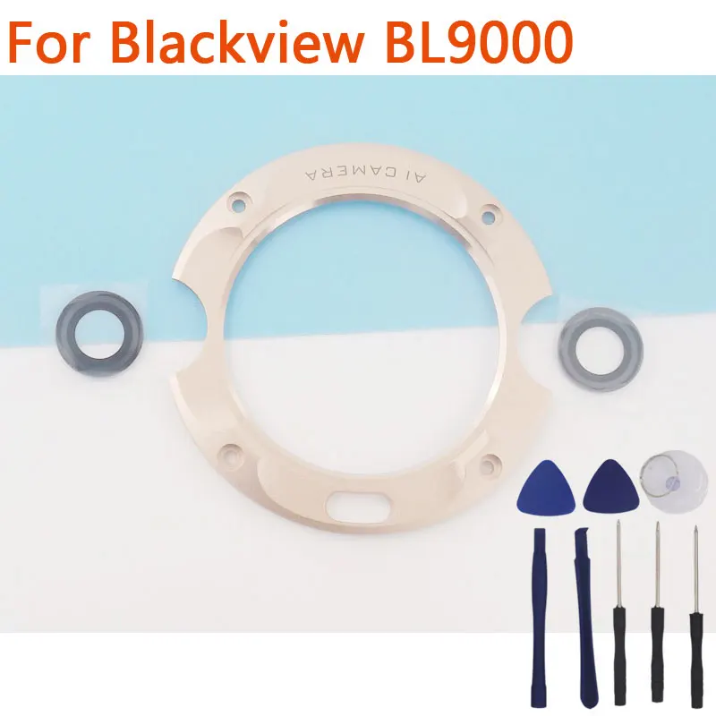 Premium Back Camera Metal Decoration with Rear Camera Lens - Blackview BL9000 Pro