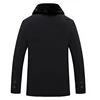 Men Parker Thick Warm Streetcoat Cotton Coat Jacket Winter Coat Fashion Fur Collar Solid Color Men Zipper Winter Coat Men's New 4