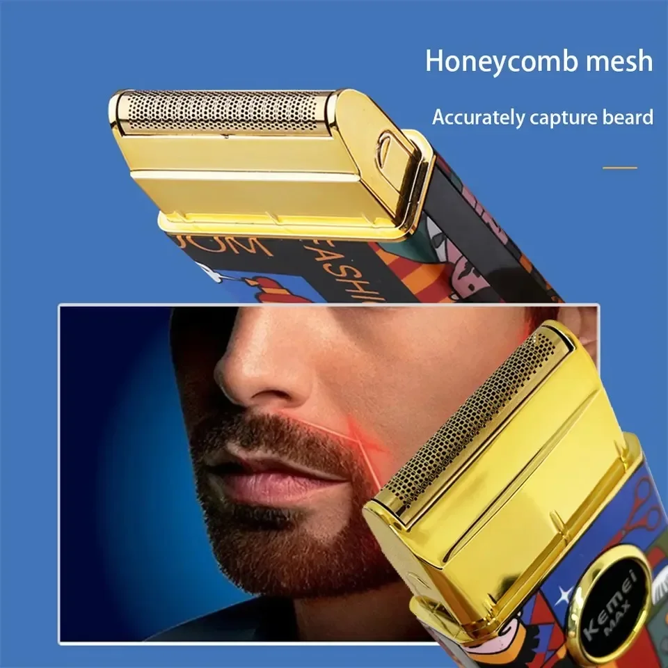 Men's Electric Shaver Hair Clipper Beard Trimmer Hair Trimmer Machine Titanium for Man hair clipper electric shaver hair trimmer