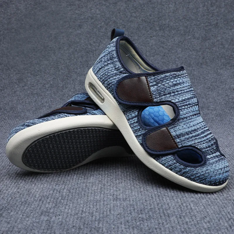 

Mom Dad Shoes Casual Sandals Orthopedics Wide Feet Swollen Shoe Thumb Eversion Adjusting Soft Comfortable Diabetic Shoes