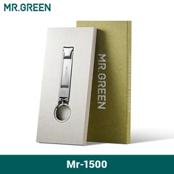 Ultra-Thin Collapsible Nail Clippers - Portable Stainless Steel Manicure Tool (Mr-1500)