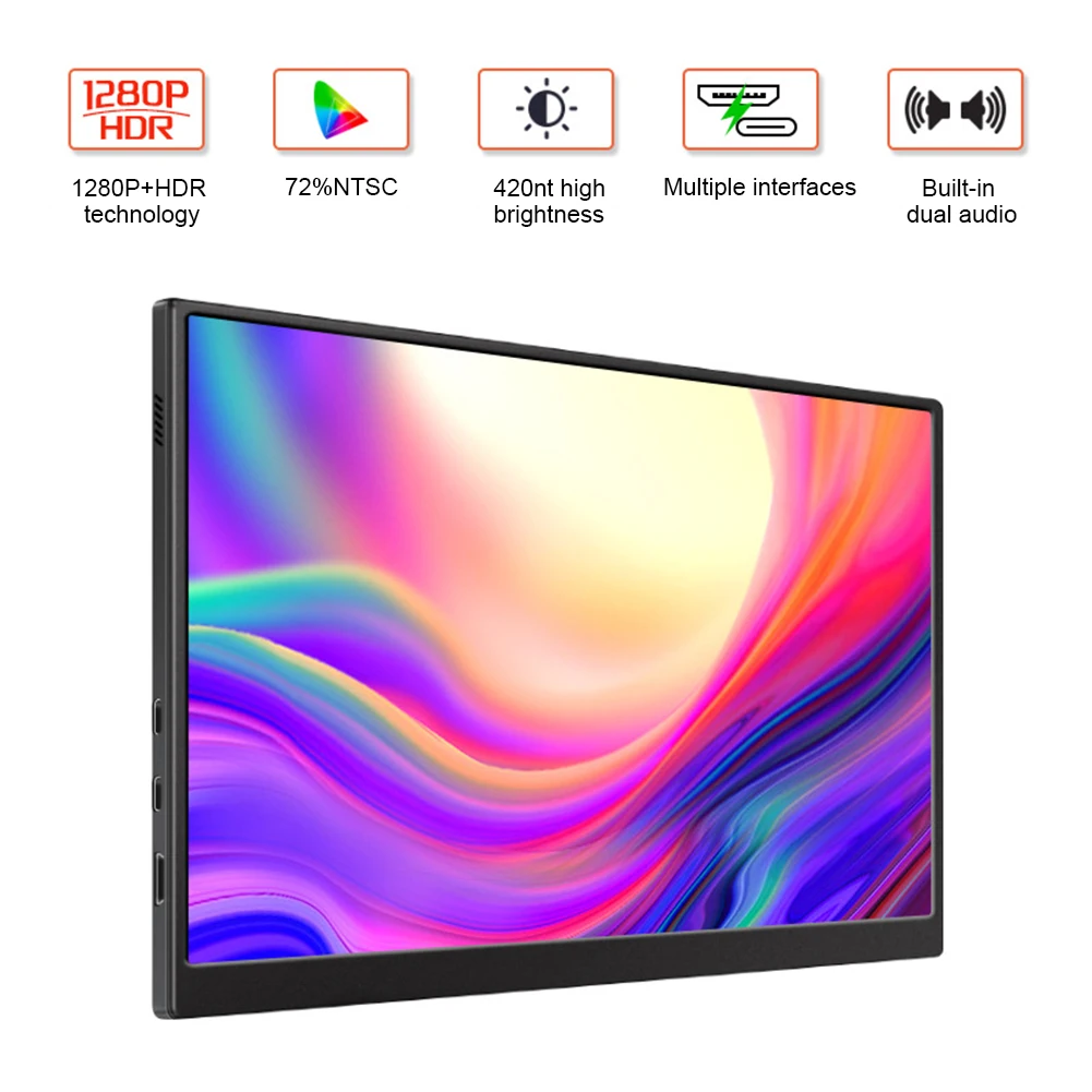 UHD ޴ , 16 ġ, 1920x1080P IPS FHD  Ŀ, Ʈ PC  Xbox PS4/5 ġ  ° ȭ ̹ ÷