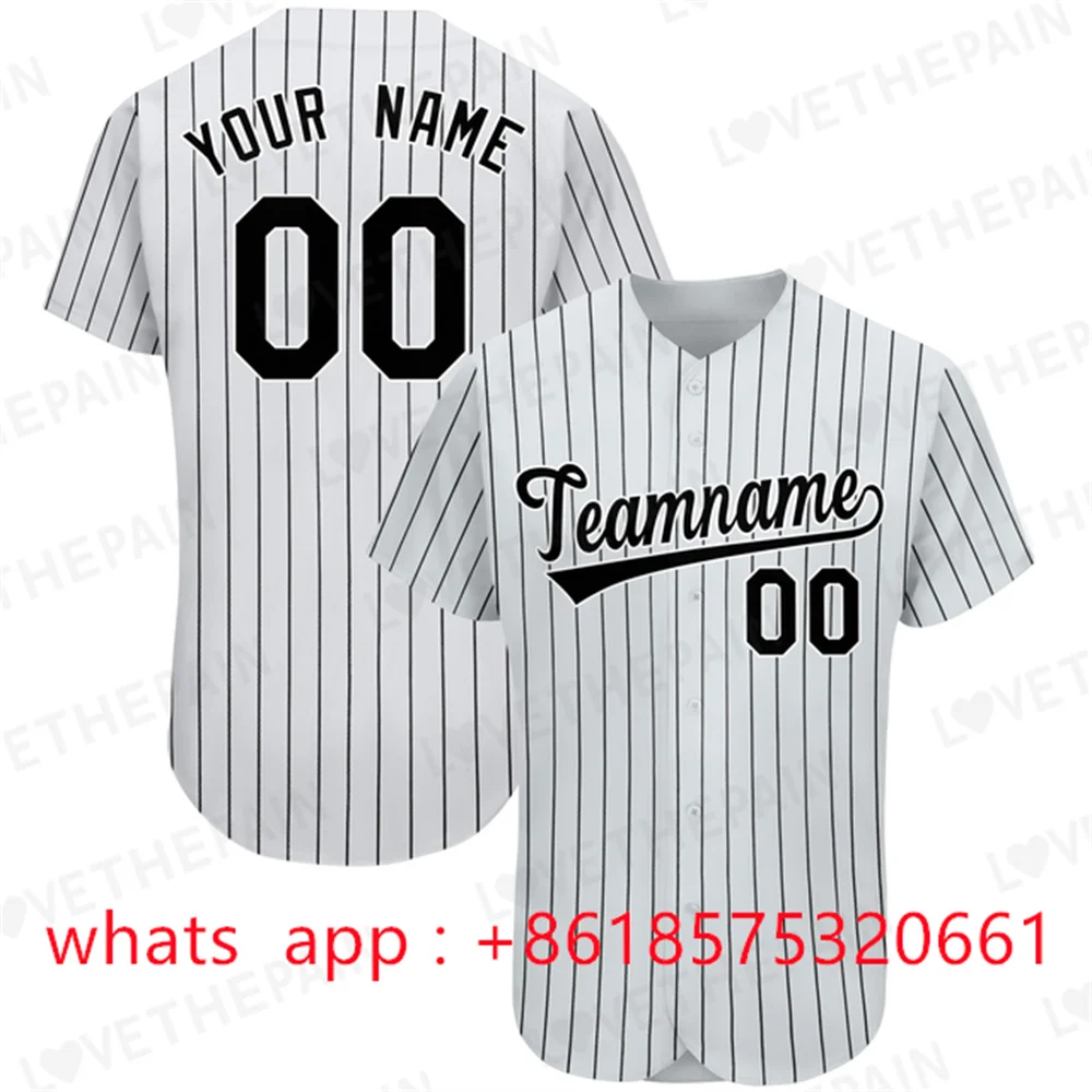 Baseball Jerseys 90s Street Hip-Hop Sweat-Absorbent Softball Uniform Short-Sleeve Cardigan Baseball Training Shirt