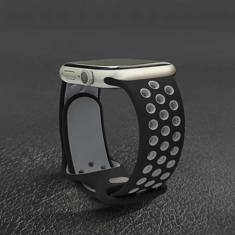 Premium Silicone Sports Watch Strap – Durable Rubber Band for Comfort and Style