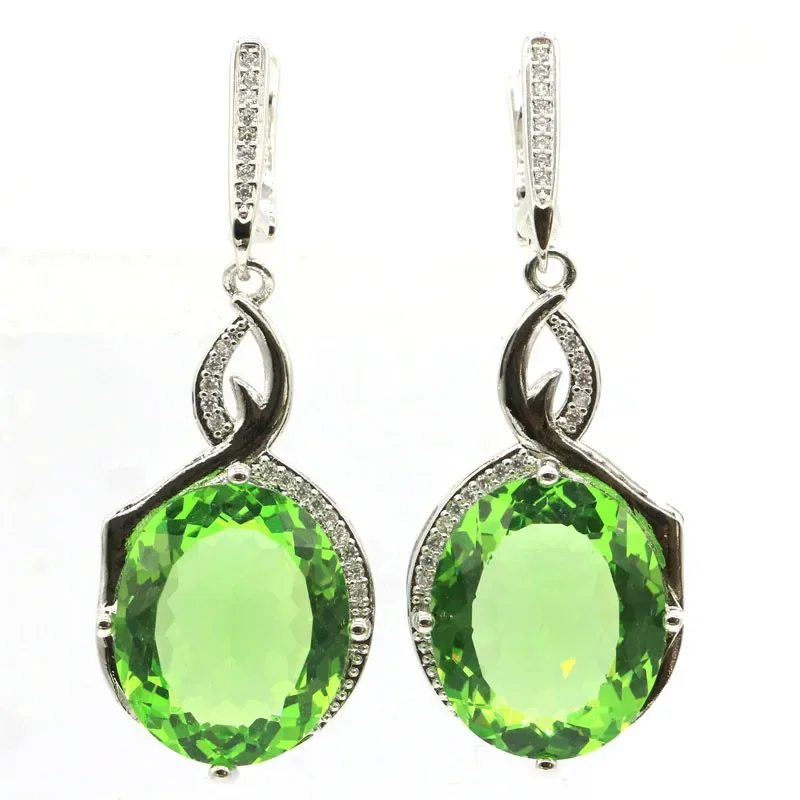 

14g Customized 925 SOLID STERLING SILVER Earrings Fancy Tsavorite Spinel Sapphire Citrine Violet Topaz Mystical Topaz Rhodolite