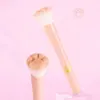 1pc New Cat Paw Blush Brush With Storage Box, Professional Makeup Tool Suitable For All Skin Types 2