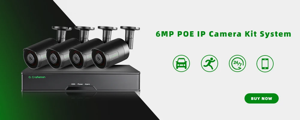 6-мегапиксельная IP камера система видеонаблюдения POE Audio IR RTMP G ...