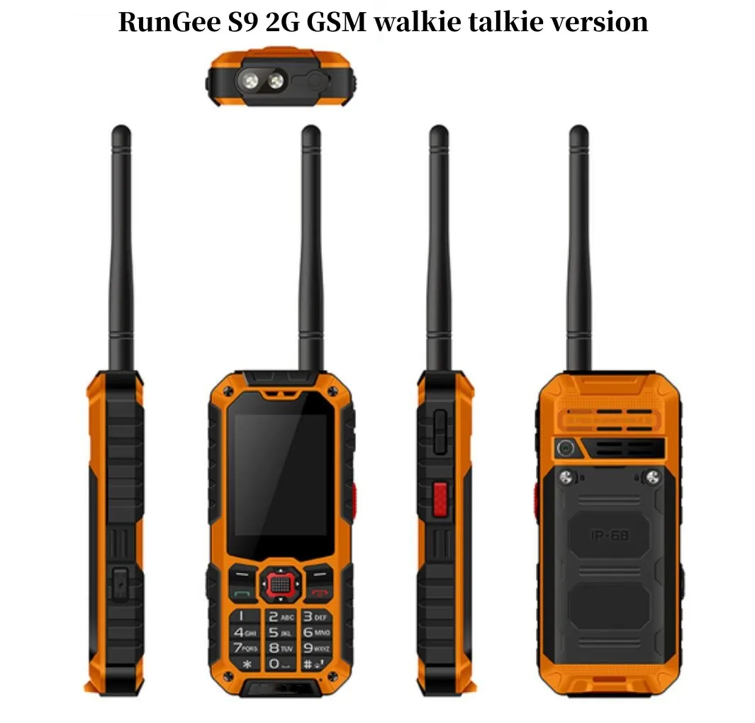 Industrial Safety Explosion-proof RunGee PTT Rugged Cellphone 2G/4G Flashlig 2.4\