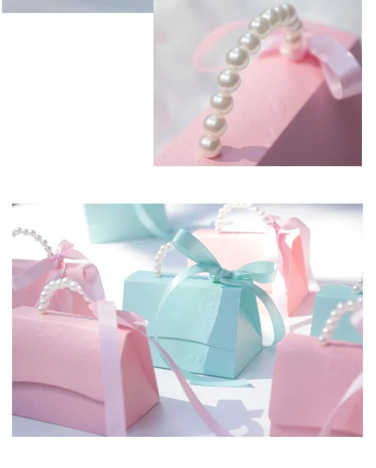 10PCS Party Favor Candy Boxes – Portable Gift Boxes for Baby Shower, Wedding, Birthday,... - SKU CFB01936 - UGI Packaging