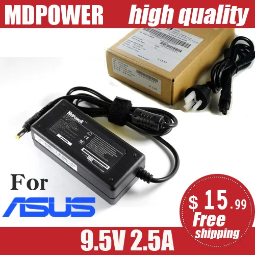 Mdpower Per Asus Eee Pc Asus Eeepc 9.5V 2.5A Caricabatterie Adattatore Ca Per Laptop