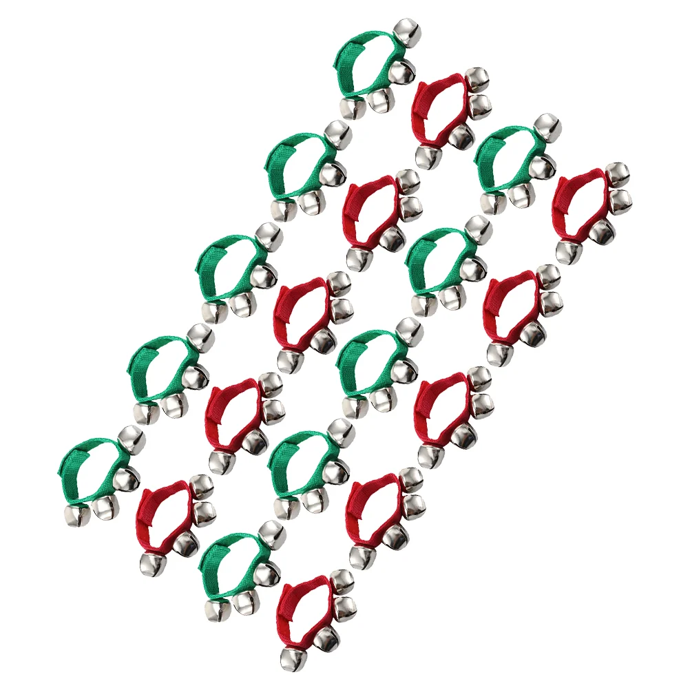 20 Pcs Hand Chain The Bell Party Jingle Bracelets Handheld Wrist Bells Practical Decor Baby