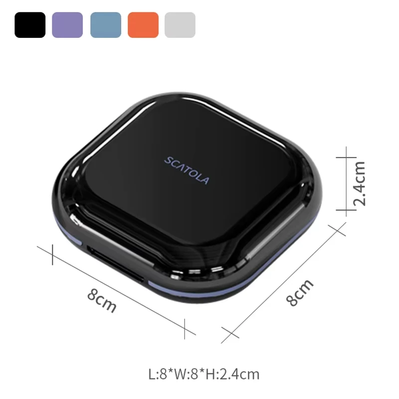 Mouthguard Case Portable Night Denture Case with Cover Teeth-fit Narrow Braces Orthodontic Accessories