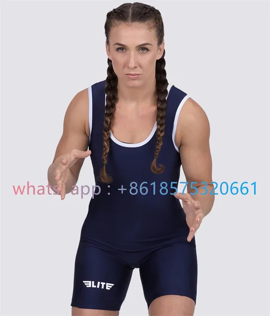 Women's Wrestling Singlets Adults Wrestling Singlets Suspenders Suit
