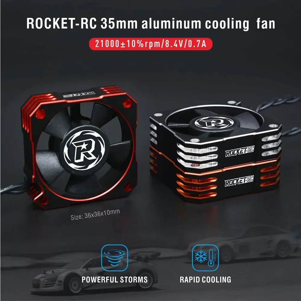 Ventilateur de refroidissement 25mm/30mm pour ESC et moteur RC