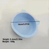 3pcs Baby Silicone Bowl Suction Cup Bowl Children's Tableware Complementary Bowl Children's Dinner Plate Silicone Tableware 6