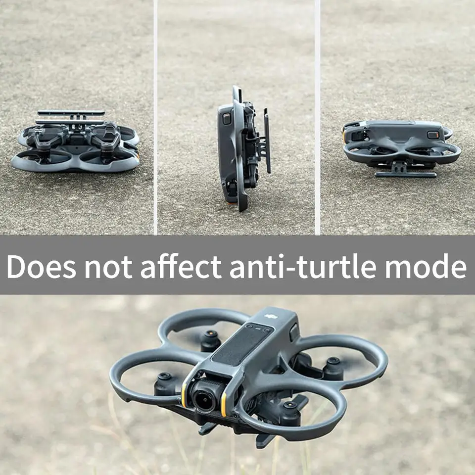 Carrello Di Atterraggio Pieghevole Per DJI Avata 2 - Rialza E Proteggi Il Tuo Drone!