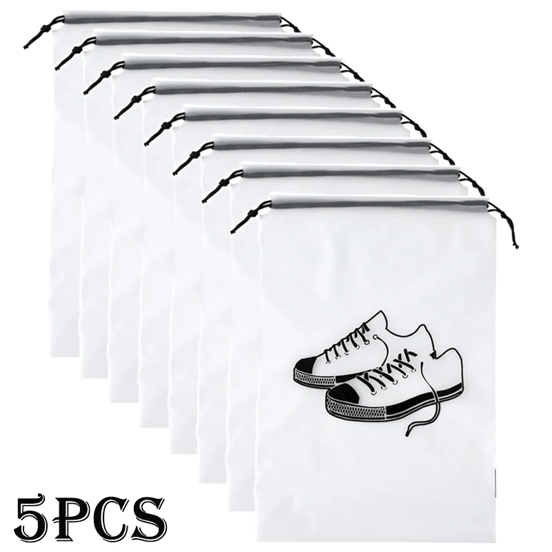 51PCSHouseholdShoeStorageBagWaterproofPortableTravelReusable