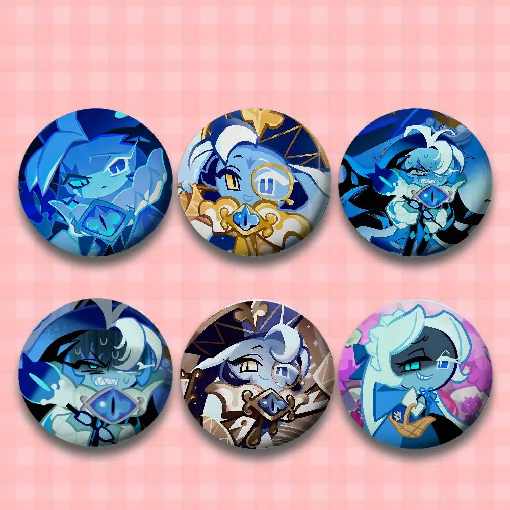 Schatten Milch Cookie Münze Abzeichen Weißblech Soft Button Pin Brosche Metall Abzeichen Benutzerdefinierte Schmuck Zubehör Hut Tasche Revers