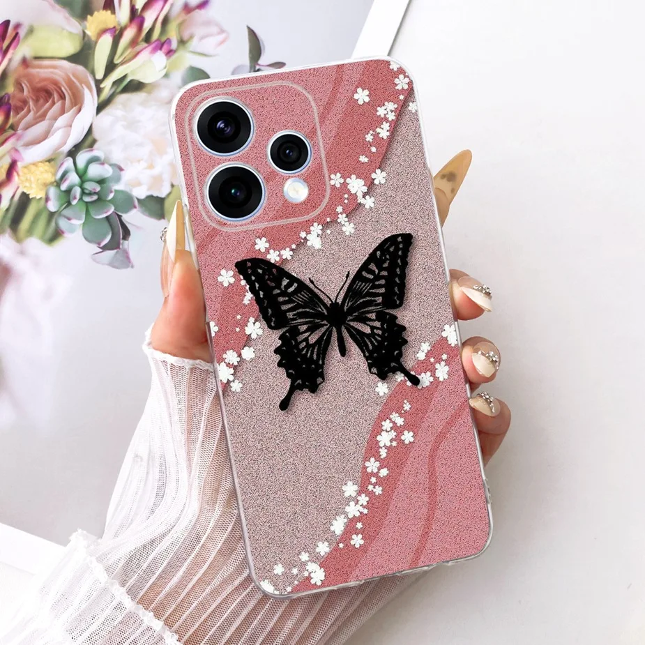Colorful Flowers Painted Soft Slim Phone Case