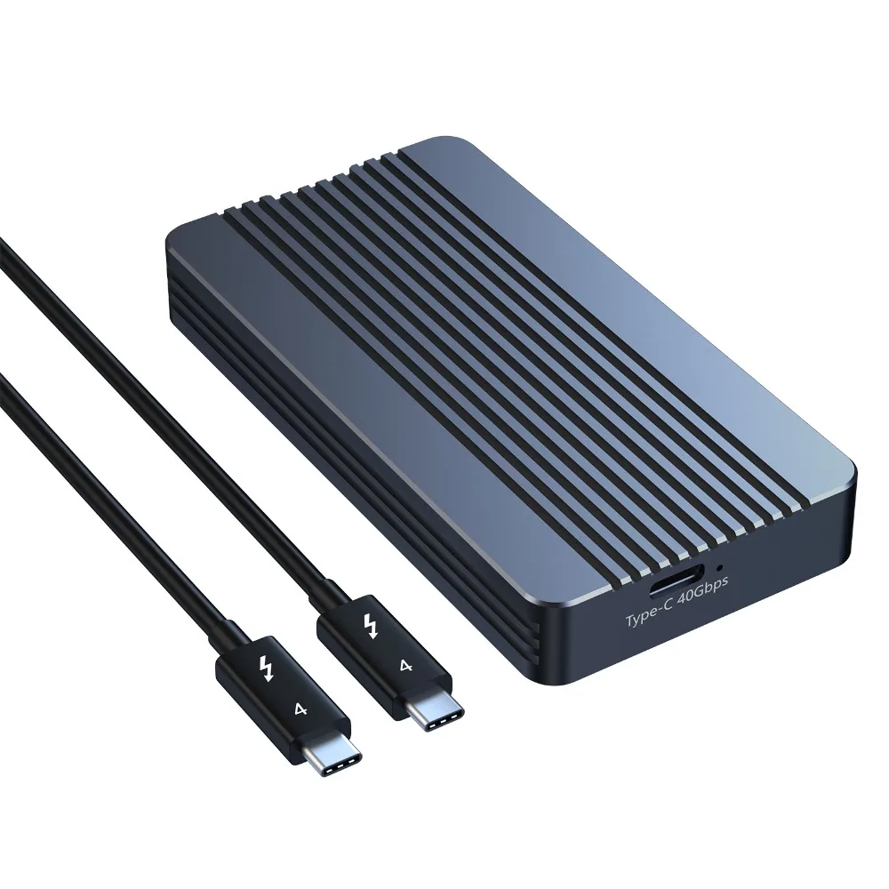 Thunderbolt 5 80Gbps M.2 NVMe SSDエンクロージャ Acasis 80Gbps M.2 NVMe SSD Enclosure Compatible with