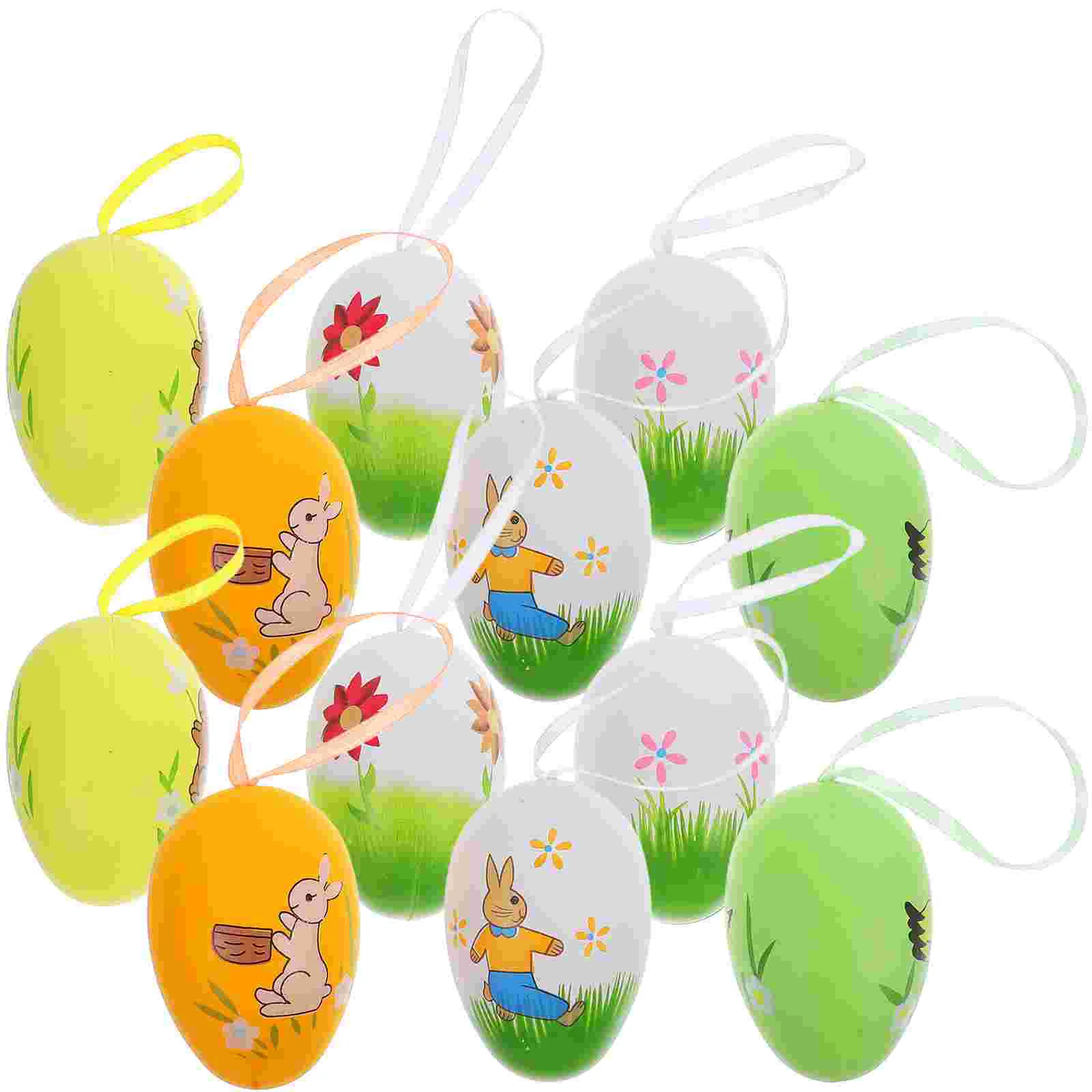 

Easter Hanging Decorations Egg Ornament Festival Pendant Party Favor For Home Bathroom