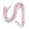 63.5cm Diamond Inlaid Handle Leather Tassels Long Horse Whip Riding Crop Flogger Paddle Slapper Horse Training Dressage Whips 6