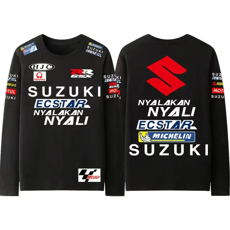 SUZUKI motoGP チームTシャツ Motogp Team T Shirt Suzuki Motogp Suzuki Motorcycle Men's