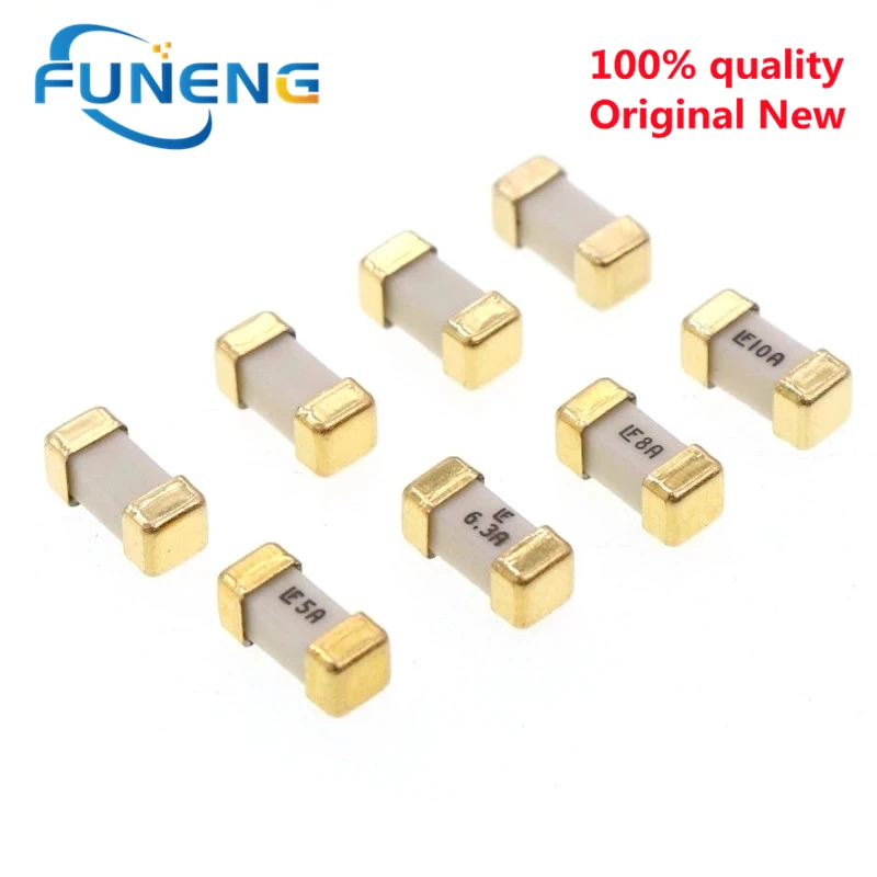 10 шт. Gold foot 1808 125 В 0451 SMD быстрый предохранитель 1 А 2 3 4 а 5 6 7 8 Ультра-быстрые