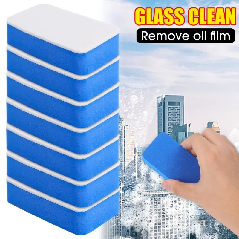 

Car Glass Oil Film Cleaning Sponge Wiper Polishing Sponges Car Windshield Wool Felt Brush Oil Removal Tools