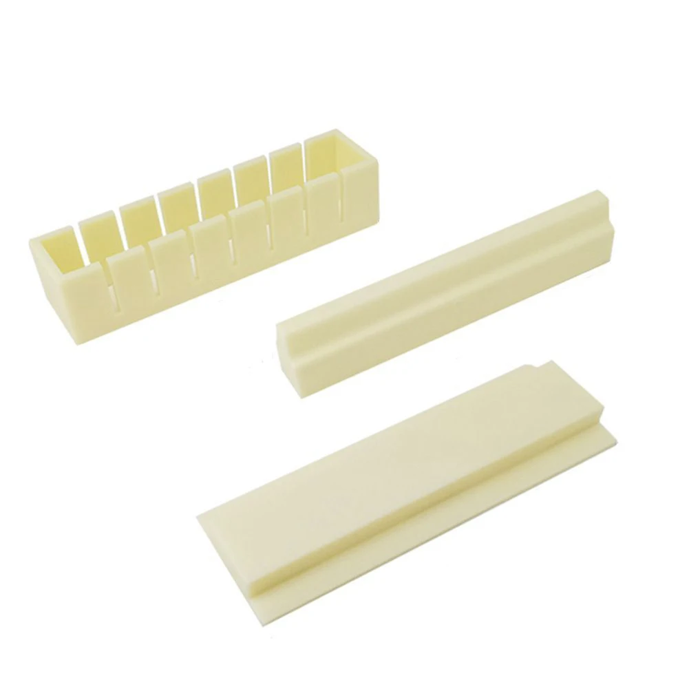 

Cake Roll Kitchen Accessories Dishwasher Sushi Making Tools Set Practical Professional Round Square Beige Durable
