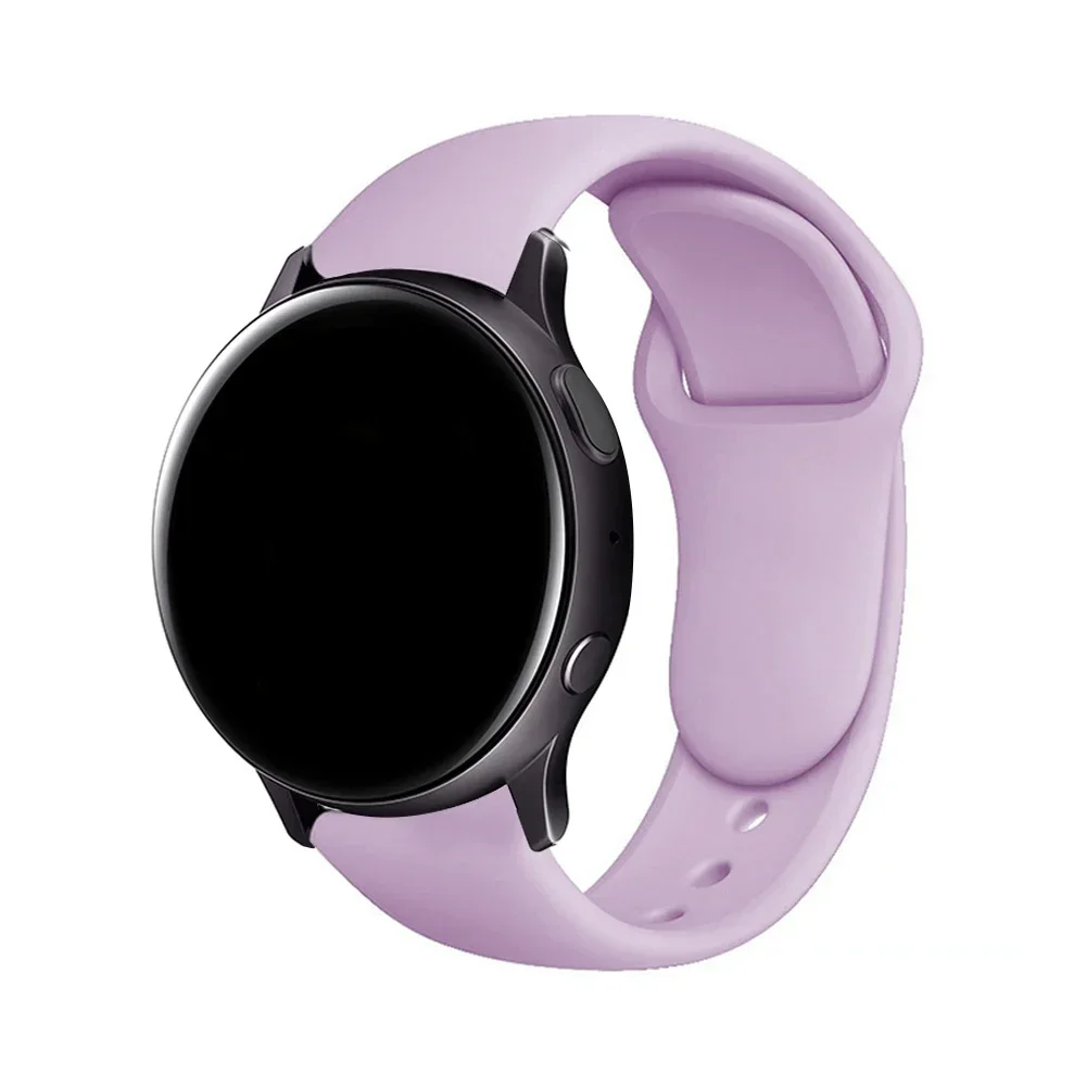Elegant 18mm Silicone Wristband Bracelet