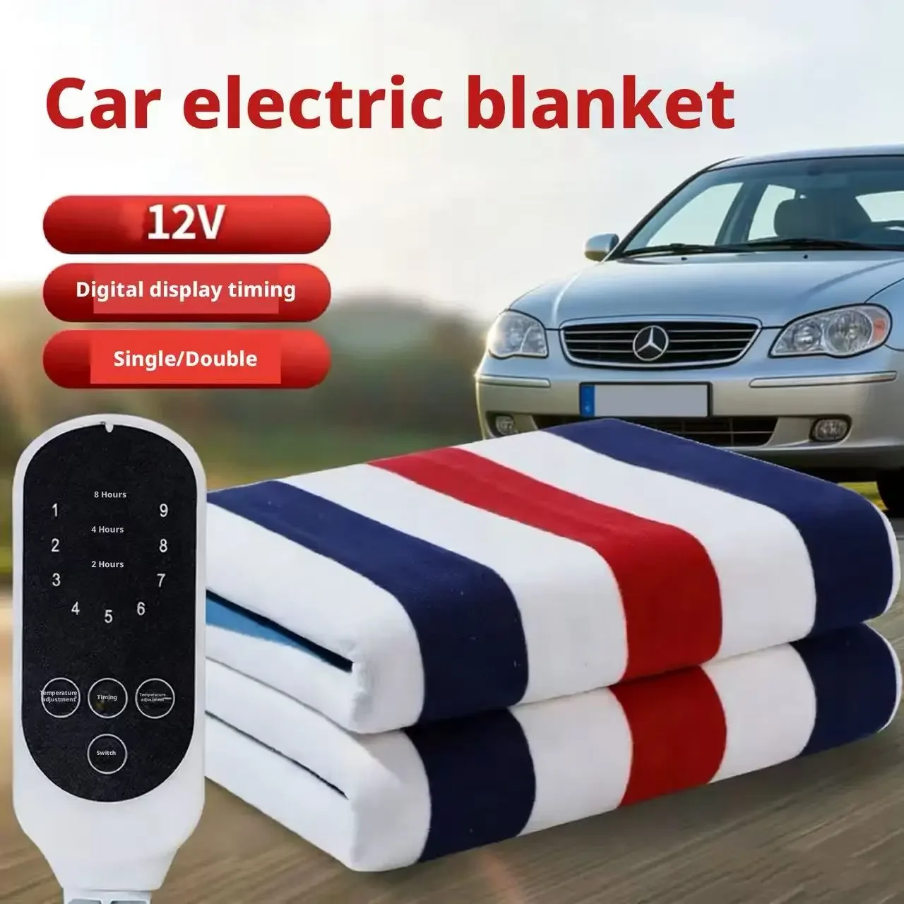 Electric Blanket 12V Heating Pad for Car