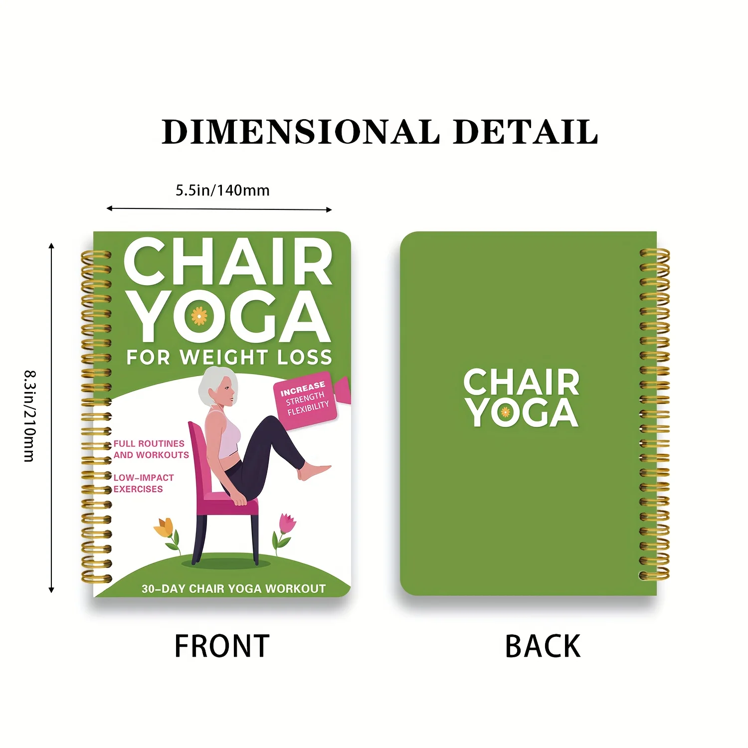 Beginner-Friendly Chair Yoga Guide for Weight Loss, Muscle Strength, and Flexibility for Seniors and Adults