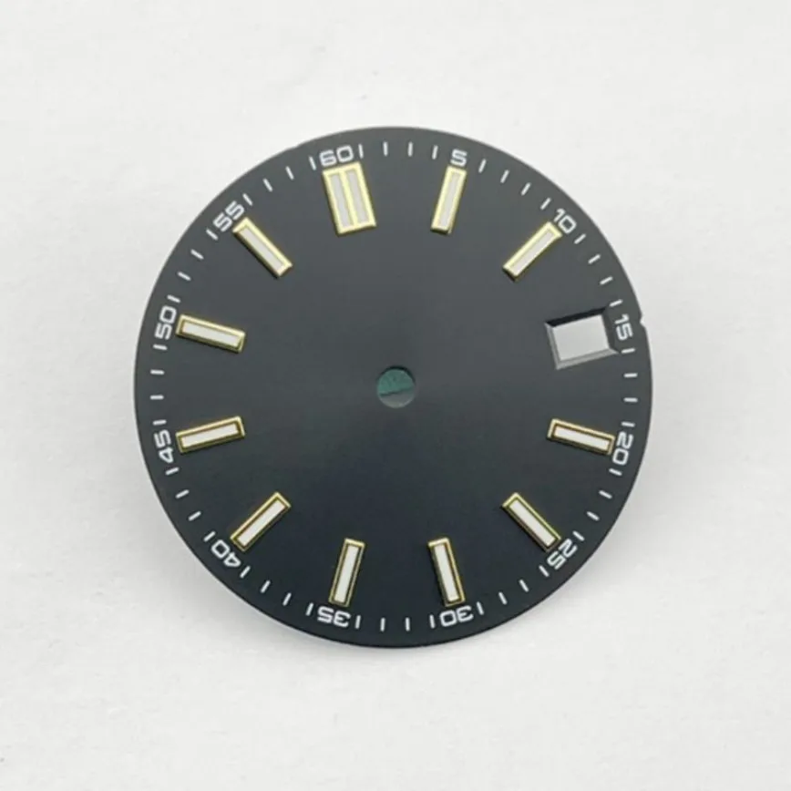 

Studded Dial Blue Brown Black Army Green BGW9 Blue-green Luminous Dial 28.5mm Fits NH35A/4R35/NH36 Movement Watch Accessories