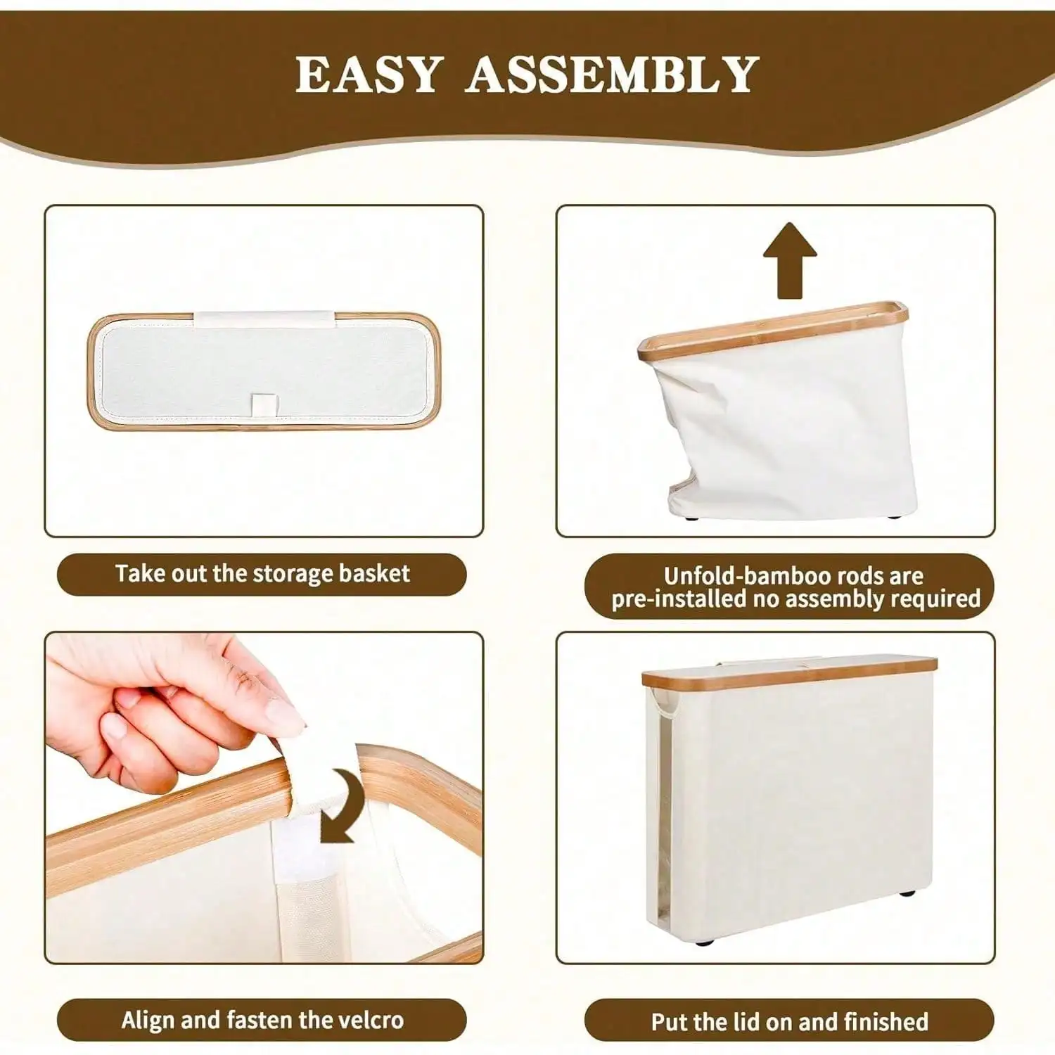 Bathroom Toilet Paper Basket with Lid 5