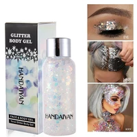 Eye Glitter Nail Hair Body Face Stickers Gel Art Loose Sequins Cream Diamond Jewels Rhinestones Makeup Decoration Party Festival 1