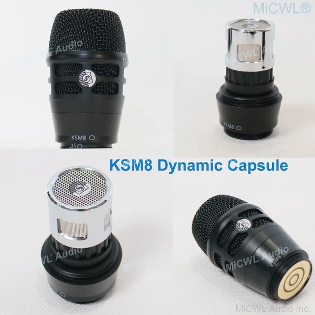 KSM8 SHURE ダイナミックマイク シルバー ケース付き 【公式通販】