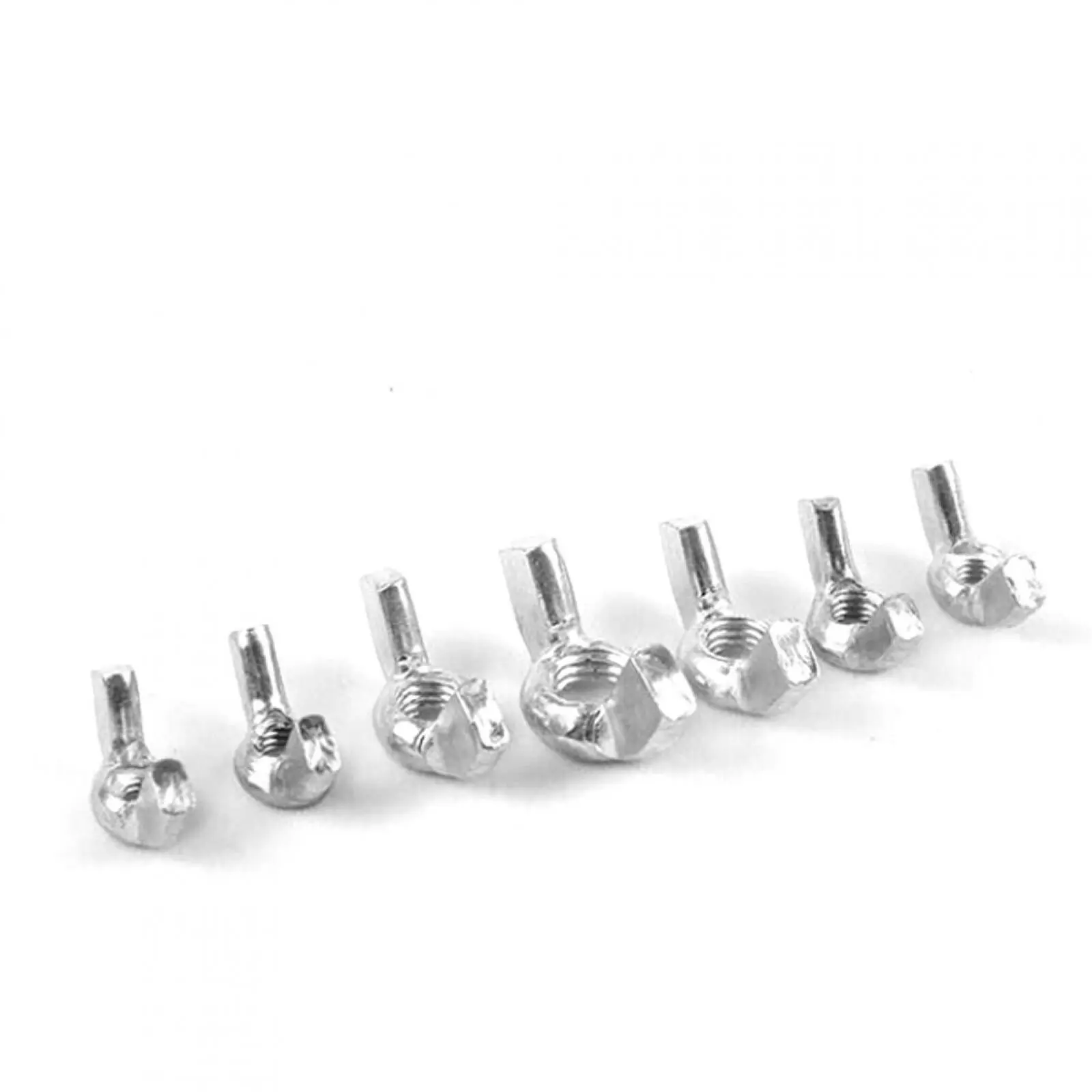 100PCS Wing Nut Assortment Butterfly Nut Industry Hardware Metric M3 to M12