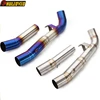 For Kawasaki Z1000 2003-2020 Z1000SX NINJA 1000 2010-2020 Motorcycle Exhaust Muffler Middle Link Pipe Connect 51mm Exhaust