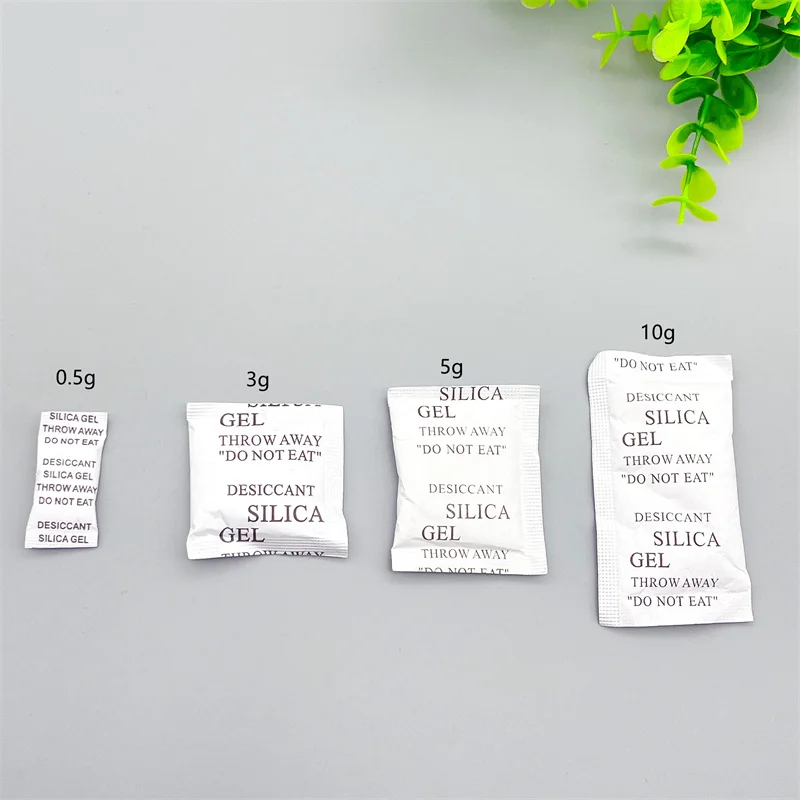 Hot 30packs 0.5/3/5/10g Non-Toxic Silica Gel Desiccant For Cloakroom Moisture Absorber DIY Kitchen Dehumidifier Life Accessories