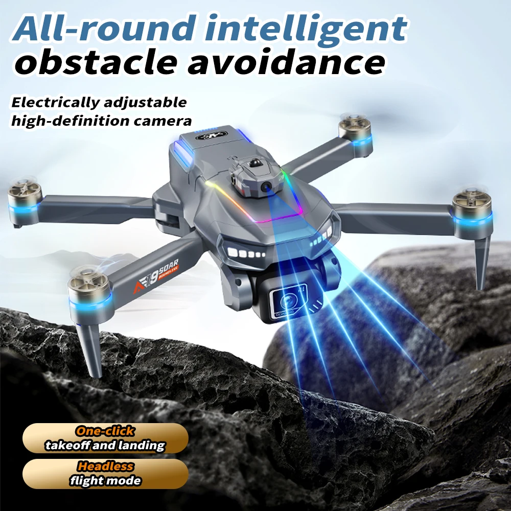 Drone Lenovo AE19 8K Professionale con Doppia Fotocamera 4K HD, Evitamento Ostacoli a 360°, Quadricottero Brushless con Telecomando, Regalo per Bambini - Image 2