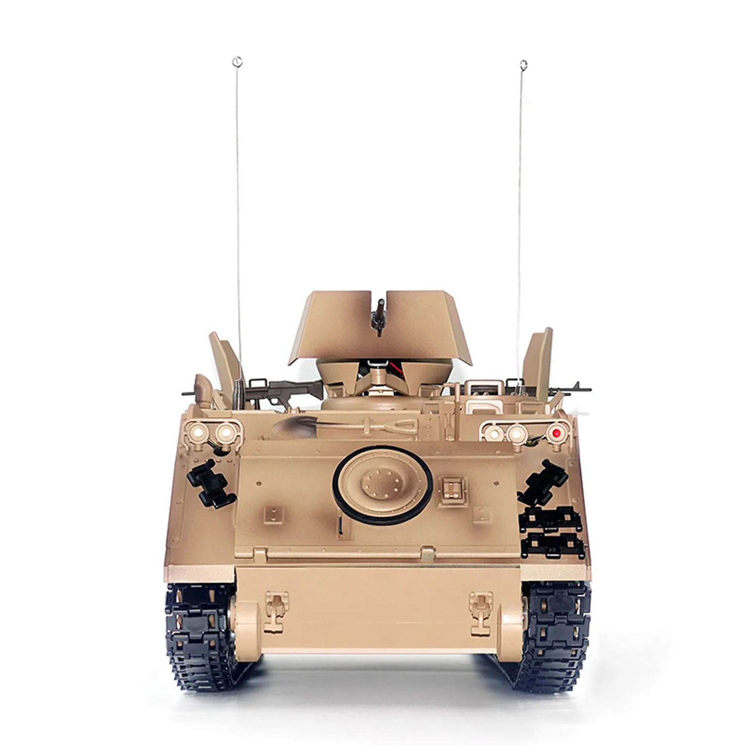 Tongde RC Tank 1/16 M113A1 ACAV Infrarouge Tourelle 360° Fumée Son RTR