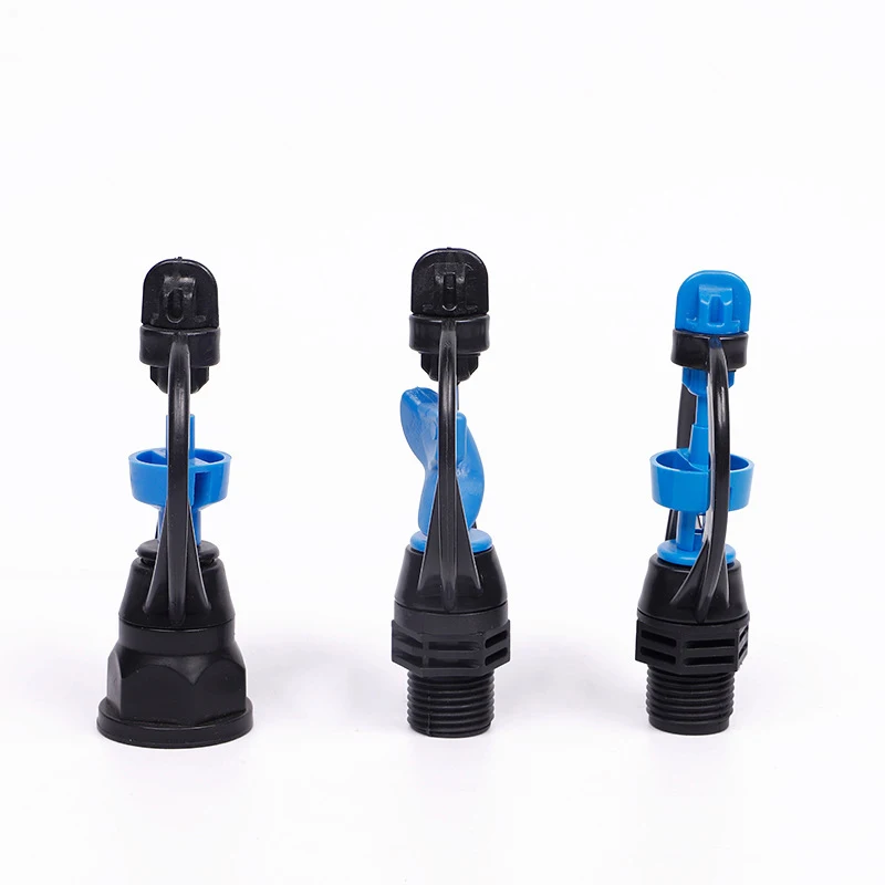 1PC 360 Degree Automatic Rotating Watering Irrigation Garden Lawn Rotating Sprinkler 1/2" 3/4" Male Thread Scattering Nozzle