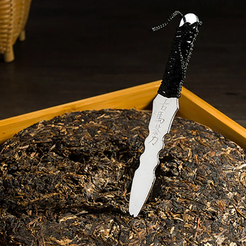 Stainless Steel Puer Tea Knife Needle Set, Puer Knife, Stainless Steel, Metal Insert, Thick Knife, Tea Accessories, High Gr