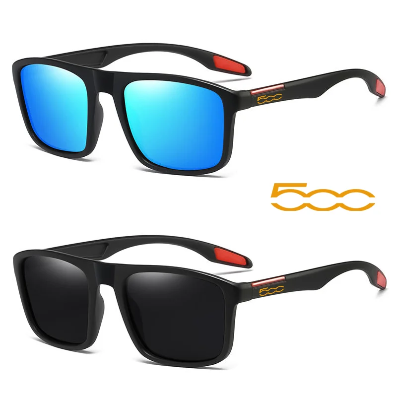 Men's Sunglasses Polarized Anti-Glare Driving Goggles for Fiat Abarth 500 500X 595 124 Car Styling Luxury Glasses