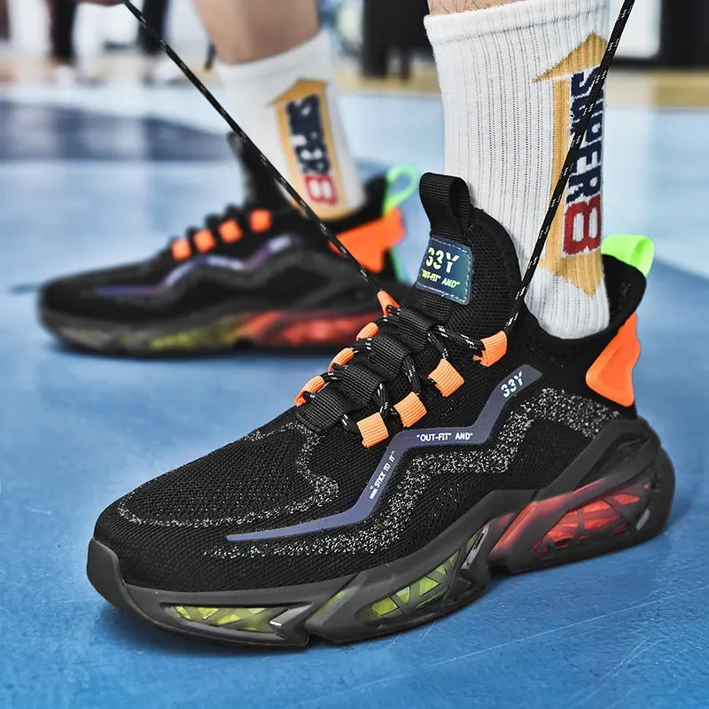 Tenis masculino Granule Air Cushion Couples Sneakers Unisex Light Breathable Running Comfortable Mesh White Walking Shoes Man 6