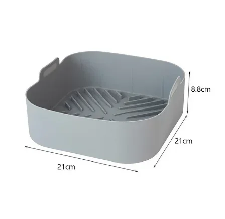 21cm Gray square