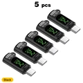 5pcs Black
