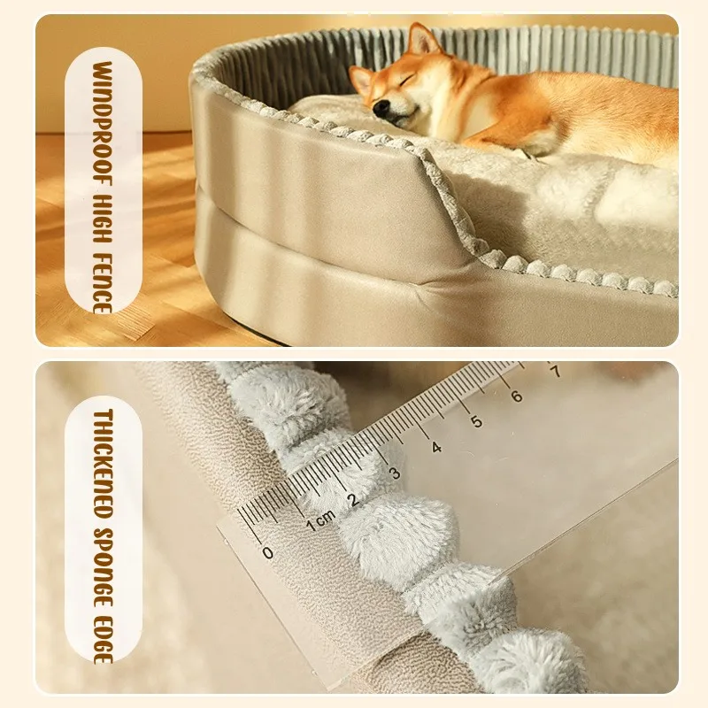 Gray Dog Supplies Large Therapeutic Dog Bed Things for Dogs Pets Dogs  Accessories Pet Cushion House Sofa Products Home Garden - AliExpress